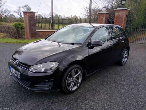 Volkswagen Golf Hatchback, Diesel, 2014, Black