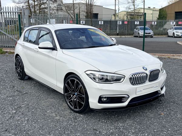 BMW 1-Series Hatchback, Petrol, 2017, White