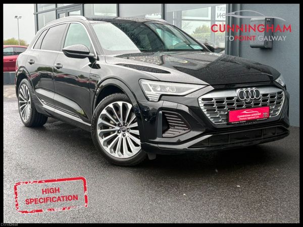 Audi Q8 Estate, Electric, 2024, Black