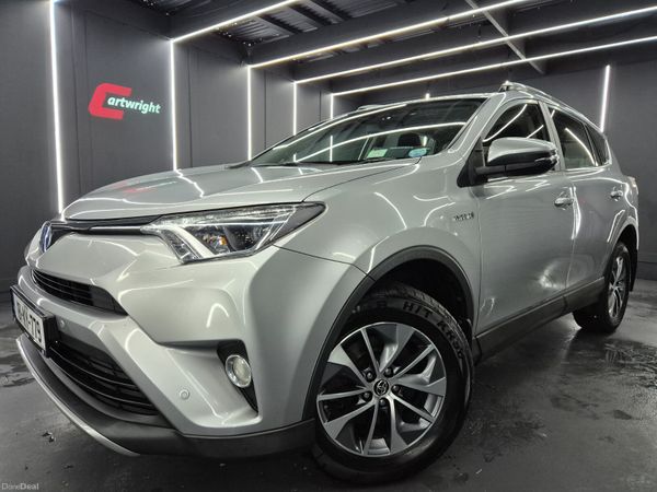 Toyota RAV4 SUV, Petrol Hybrid, 2018, Grey