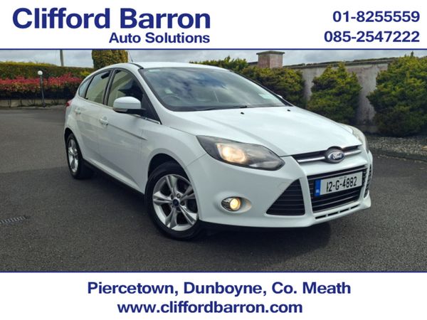 Ford Focus Hatchback, Petrol, 2012, White