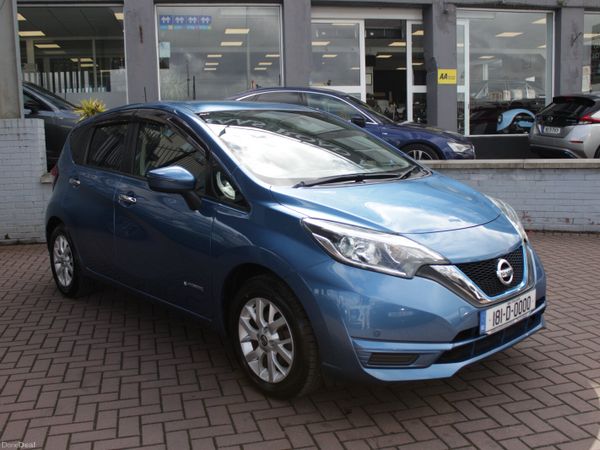 Nissan Note Hatchback, Petrol Hybrid, 2018, Blue