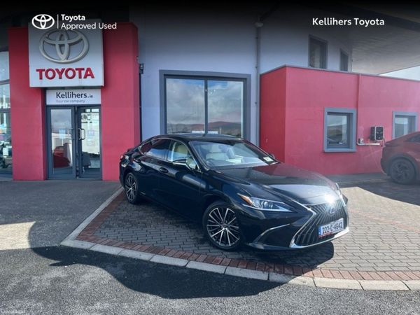 Lexus ES Saloon, Petrol Hybrid, 2022, Black