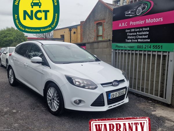 Ford Focus Hatchback, Petrol, 2013, White