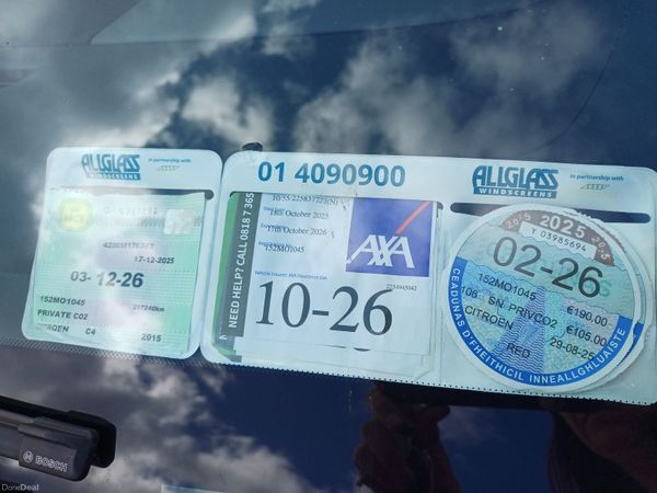 Citroen C4 Hatchback, Diesel, 2015, Red