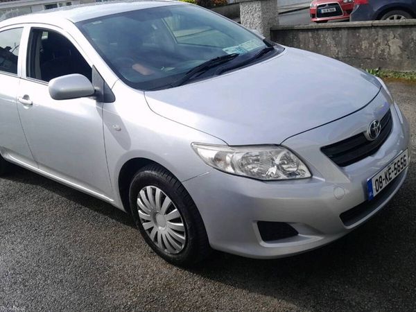Toyota Corolla Saloon, Petrol, 2008, Silver