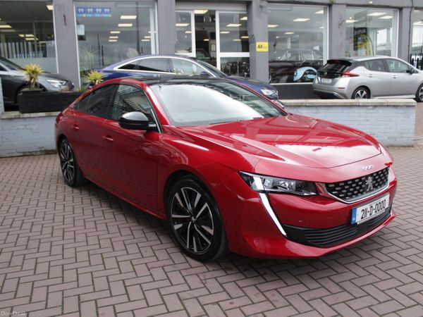 Peugeot 508 Saloon, Diesel, 2021, Red
