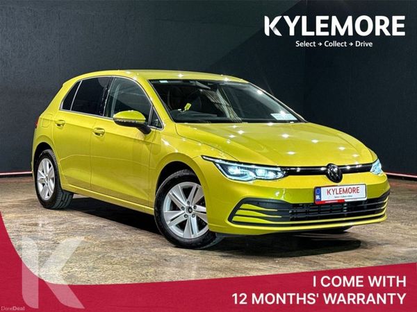 Volkswagen Golf Hatchback, Petrol Hybrid, 2024, Yellow