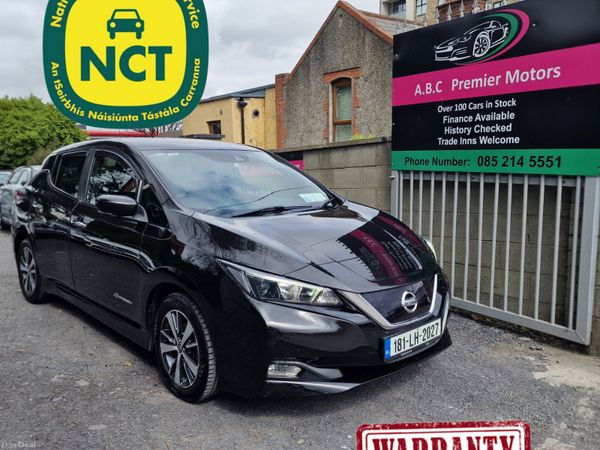 Nissan Leaf Hatchback, Electric, 2018, Black