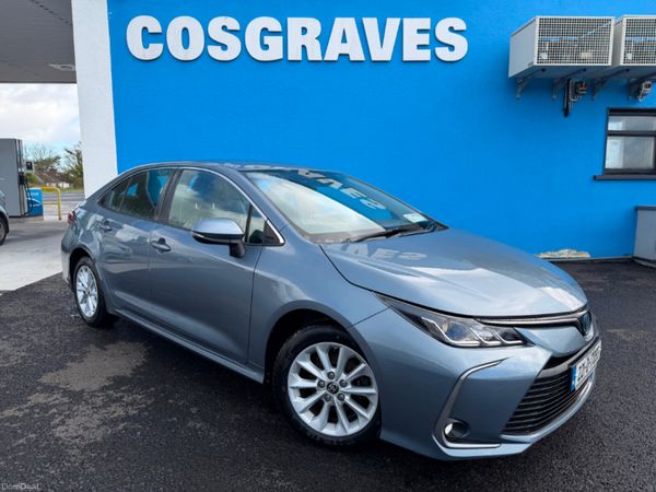 Toyota Corolla Saloon, Petrol Hybrid, 2022, Grey