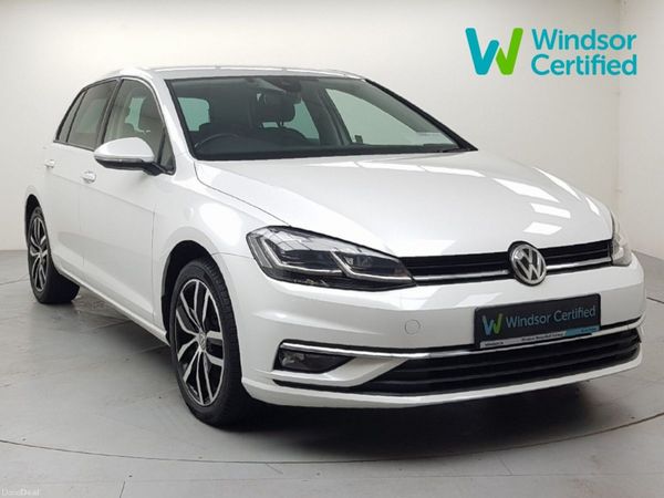Volkswagen Golf Hatchback, Petrol, 2019, White