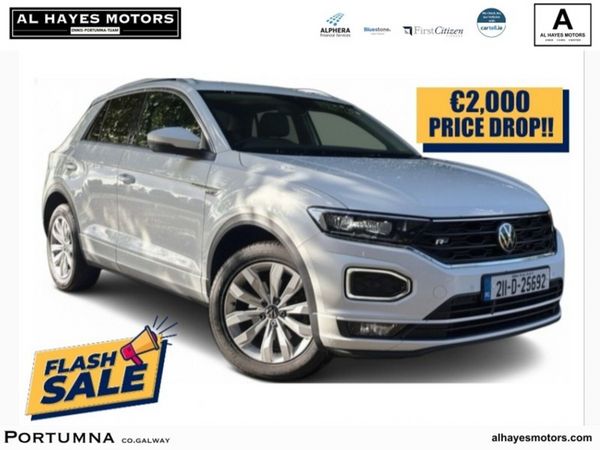 Volkswagen T-Roc SUV, Diesel, 2021, White
