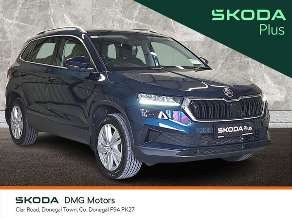 Skoda Karoq Estate, Petrol, 2023, Blue