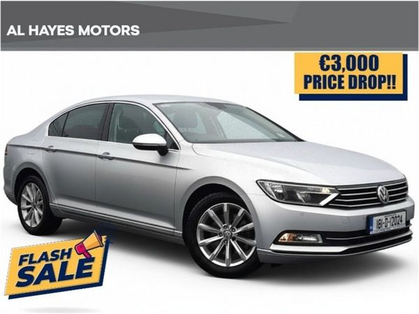 Volkswagen Passat Saloon, Diesel, 2018, Silver