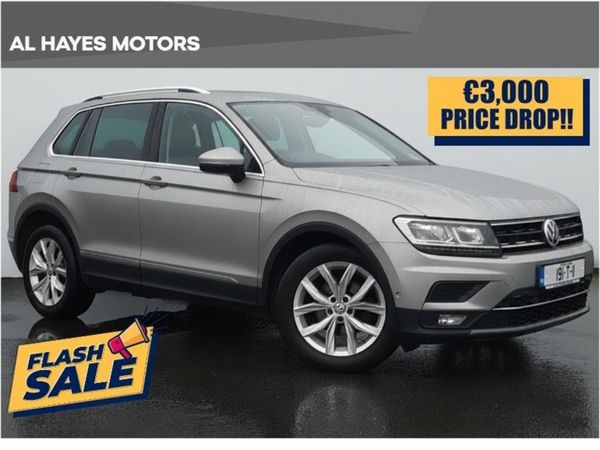 Volkswagen Tiguan SUV, Diesel, 2019, Grey