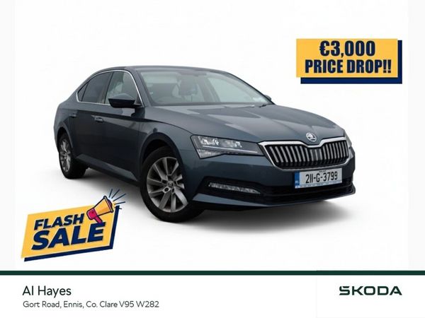 Skoda Superb Saloon, Diesel, 2021, Grey