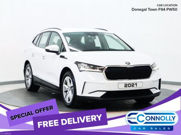 Skoda Enyaq Coupe SUV, Electric, 2021, White