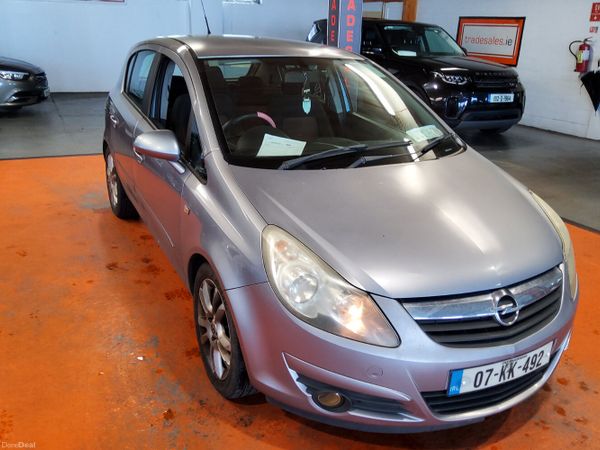 Opel Corsa Hatchback, Petrol, 2007, Silver