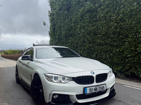 BMW 4-Series Coupe, Diesel, 2015, White