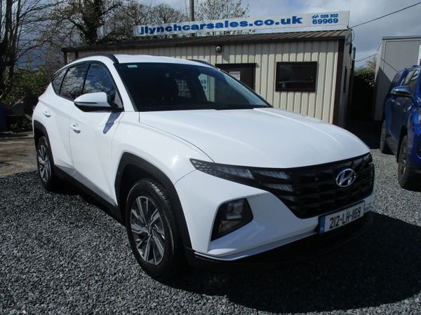 Hyundai Tucson SUV, Petrol Hybrid, 2021, White