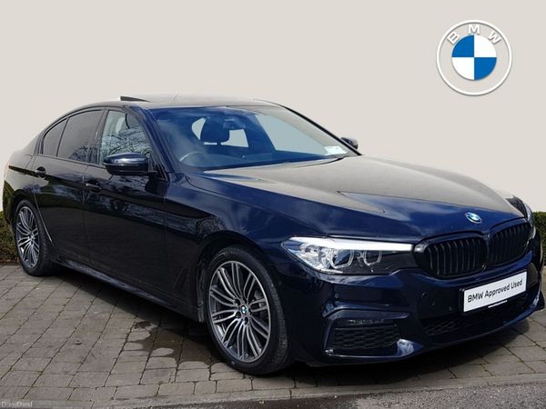 BMW 5-Series Saloon, Diesel, 2019, Black