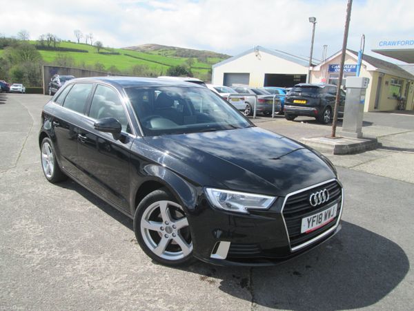 Audi A3 Hatchback, Diesel, 2018, Black