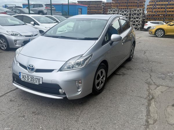 Toyota Prius Hatchback, Petrol Hybrid, 2014, Silver
