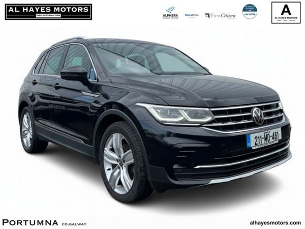 Volkswagen Tiguan SUV, Diesel, 2021, Black