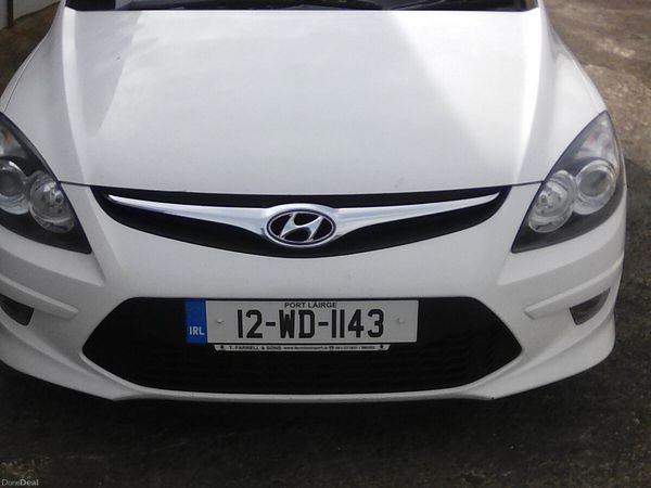 Hyundai i30 Hatchback, Diesel, 2012, White