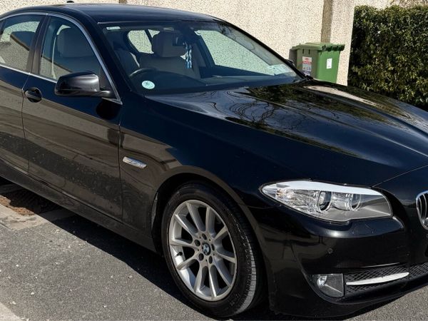 BMW 5-Series Saloon, Diesel, 2013, Black