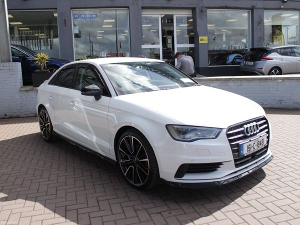 Audi A3 Saloon, Petrol, 2015, White