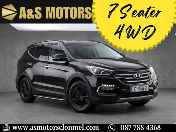 Hyundai Santa Fe SUV, Diesel, 2017, Black