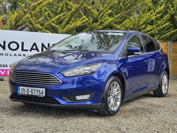 Ford Focus Hatchback, Petrol, 2017, Blue