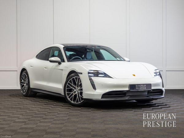 Porsche Taycan Saloon, Electric, 2022, White
