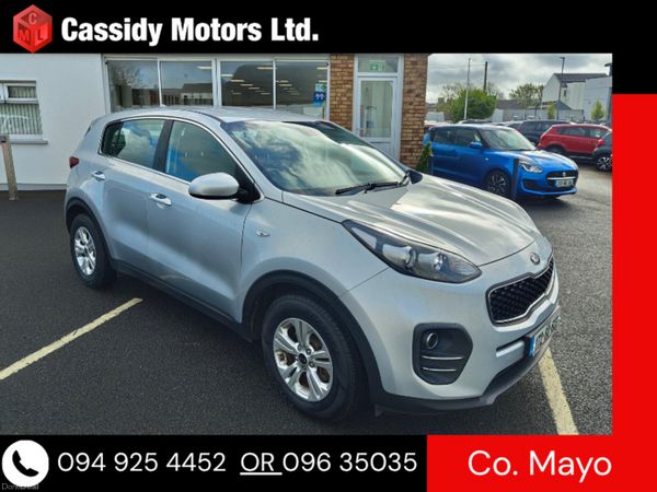 Kia Sportage SUV, Diesel, 2017, Silver