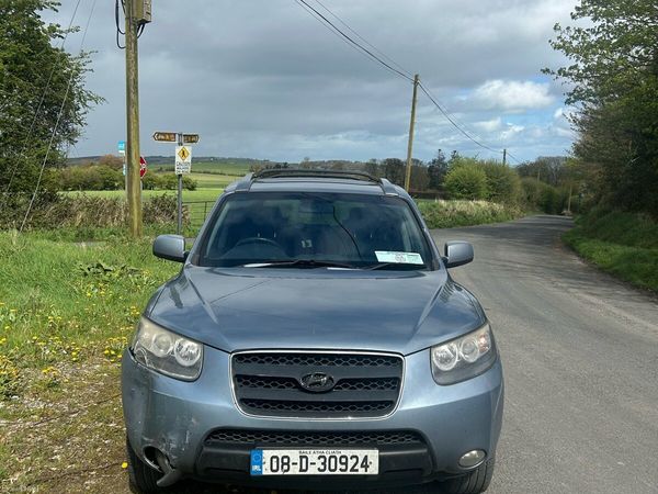 Hyundai Santa Fe SUV, Diesel, 2008, Blue