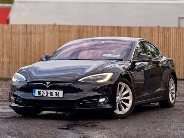 Tesla Model S Hatchback, Electric, 2018, Black