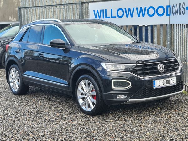 Volkswagen T-Roc SUV, Petrol, 2018, Black