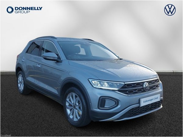 Volkswagen T-Roc Hatchback, Petrol, 2025, Silver