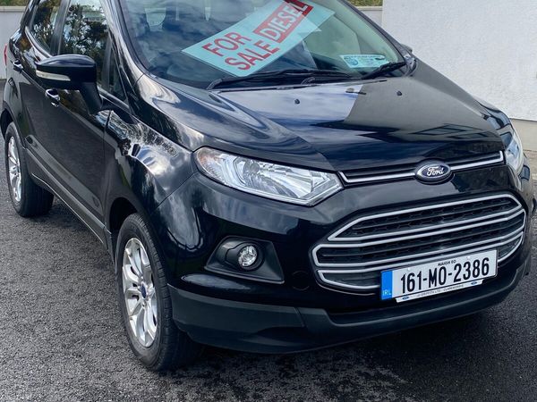 Ford EcoSport SUV, Diesel, 2016, Black