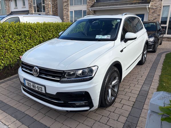 Volkswagen Tiguan SUV, Diesel, 2018, White
