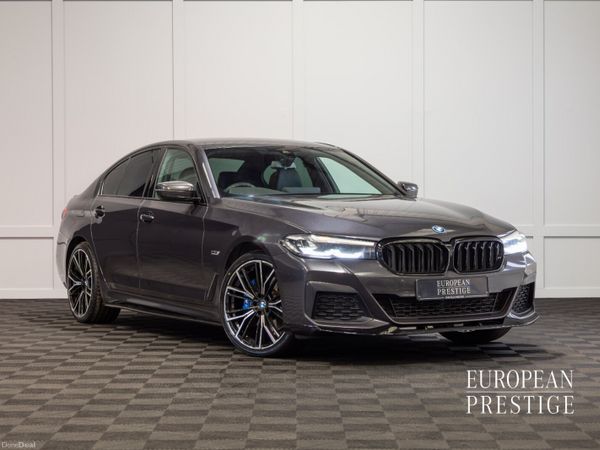 BMW 5-Series Saloon, Petrol Plug-in Hybrid, 2023, Grey
