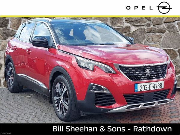 Peugeot 3008 MPV, Diesel, 2020, Red