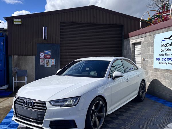 Audi A4 Saloon, Diesel, 2017, White