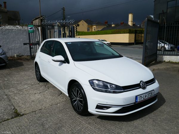 Volkswagen Golf Hatchback, Diesel, 2017, White
