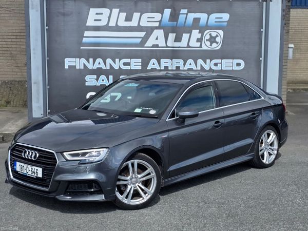 Audi A3 Saloon, Petrol, 2018, Grey