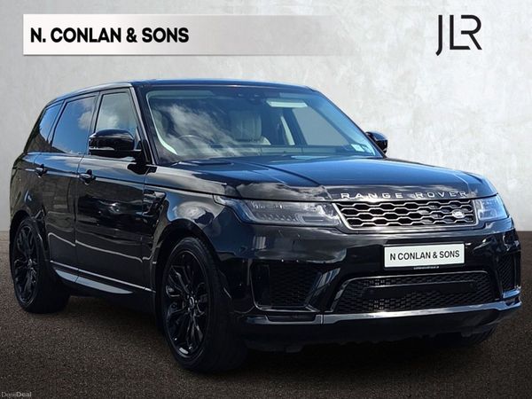 Land Rover Range Rover Sport SUV, Petrol Plug-in Hybrid, 2019, Black