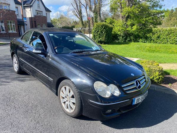 Mercedes-Benz CLK Convertible, Petrol, 2006, Black