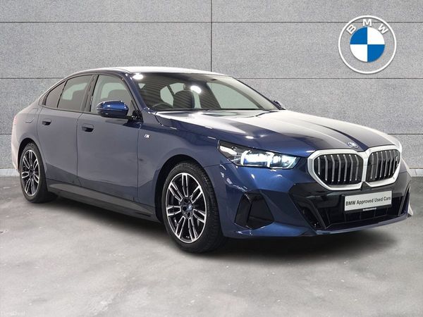 BMW i5 Saloon, Electric, 2024, Blue