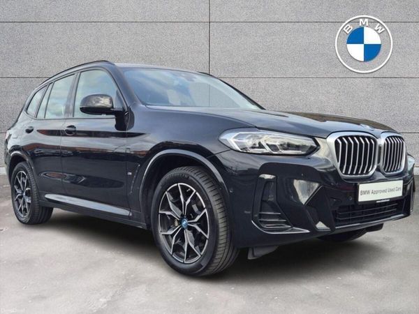 BMW X3 SUV, Petrol Plug-in Hybrid, 2024, Black